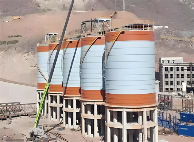 噶尔高架钢板仓